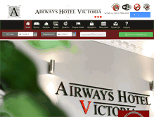 Tablet Screenshot of airways-hotel.com